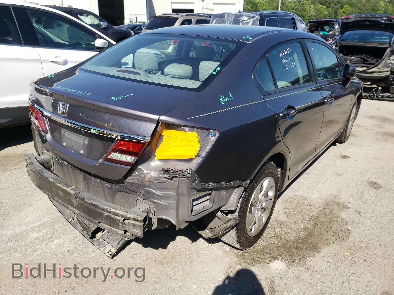 2014 HONDA CIVIC - VIN: 19XFB2F57EE075439 - Фото 4
