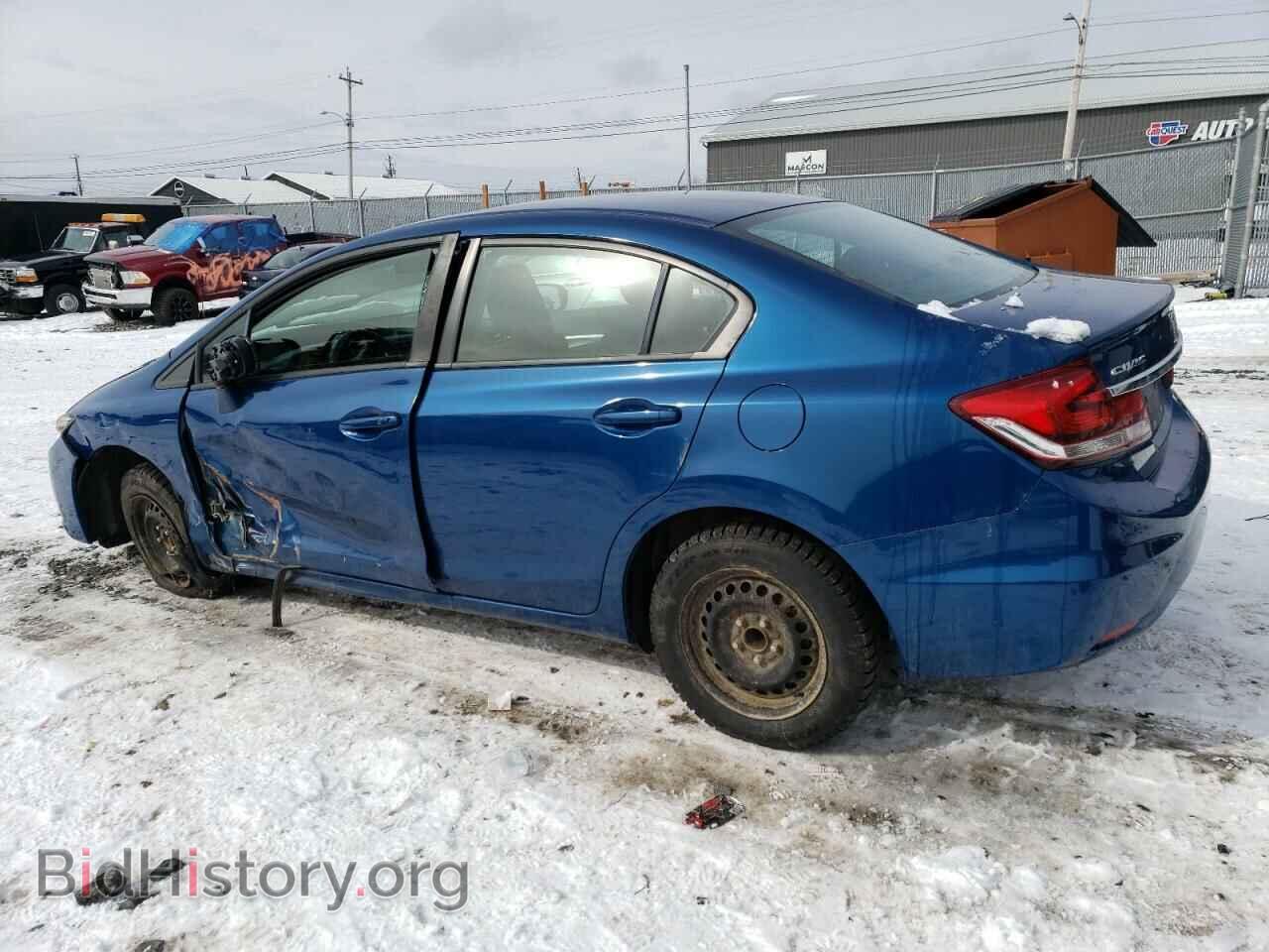 2014 HONDA CIVIC - VIN: 2HGFB2E56EH022013 - Фото 2