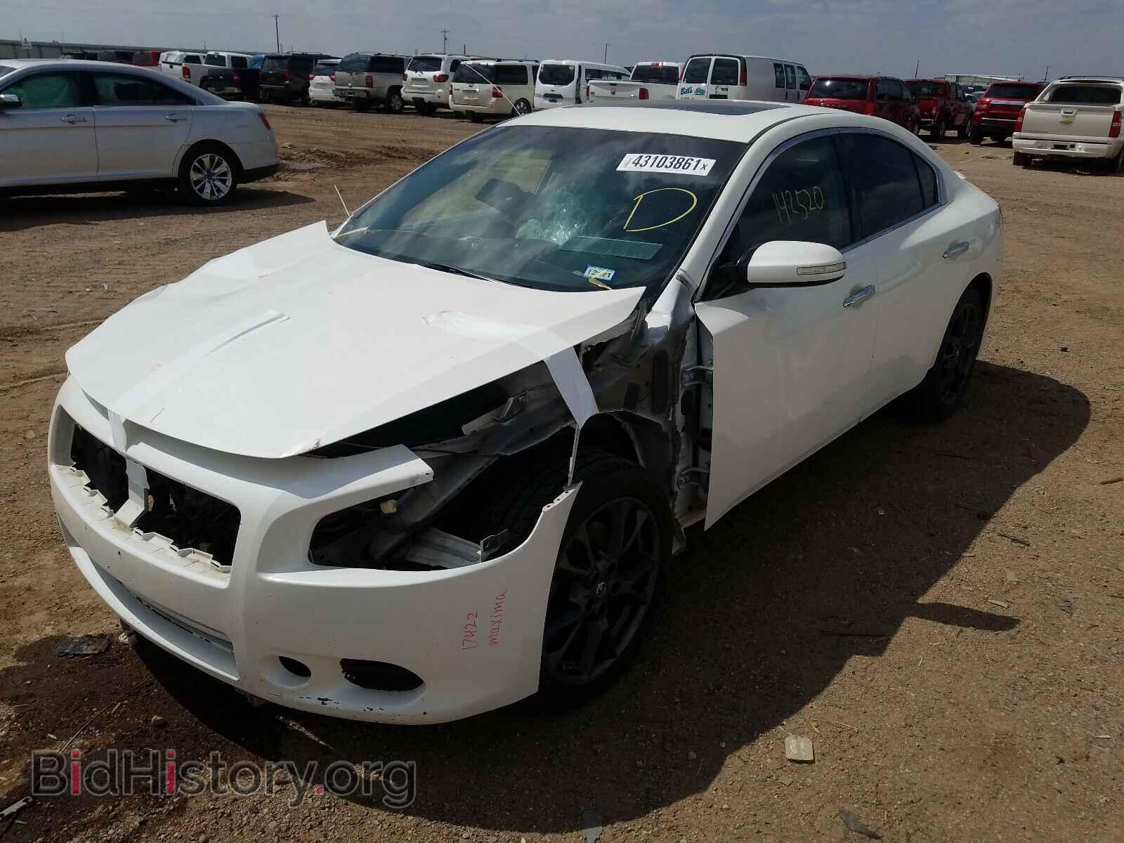 2012 NISSAN MAXIMA - VIN: 1N4AA5AP4CC869462 - Фото 2