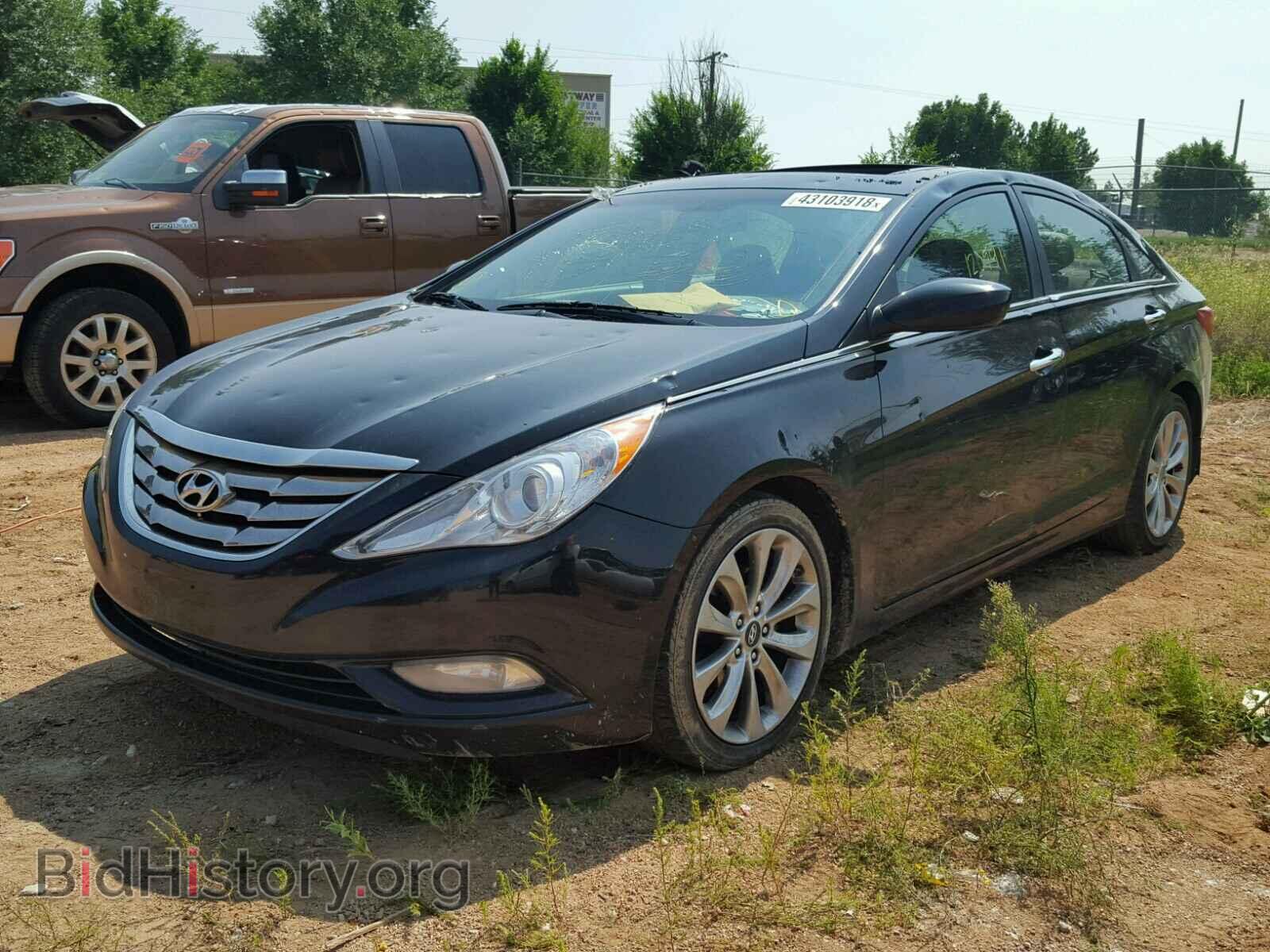 2012 HYUNDAI SONATA - VIN: 5NPEC4AB6CH496062 - Фото 2