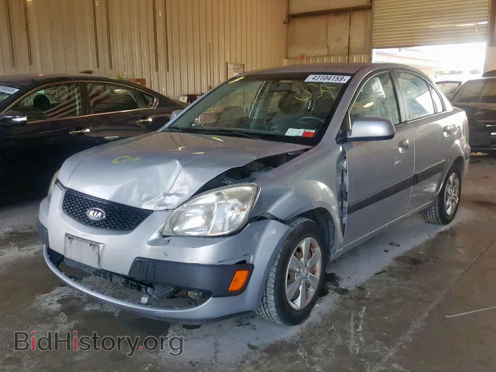 2008 KIA RIO BASE - VIN: KNADE123X86374086 - Фото 2