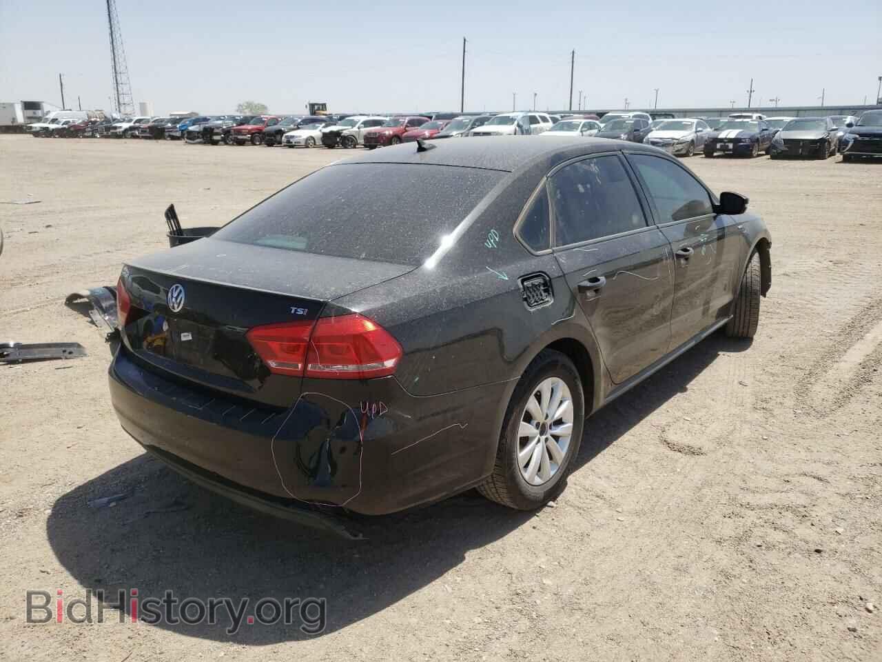 2014 VOLKSWAGEN PASSAT - VIN: 1VWAT7A38EC091406 - Фото 4
