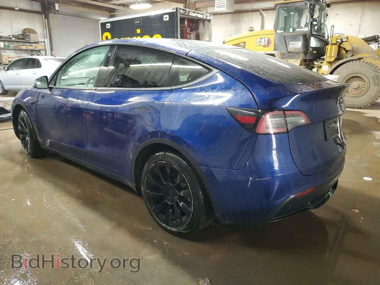 2022 TESLA MODEL Y - VIN: 7SAYGDEEXNF386142 - Фото 2
