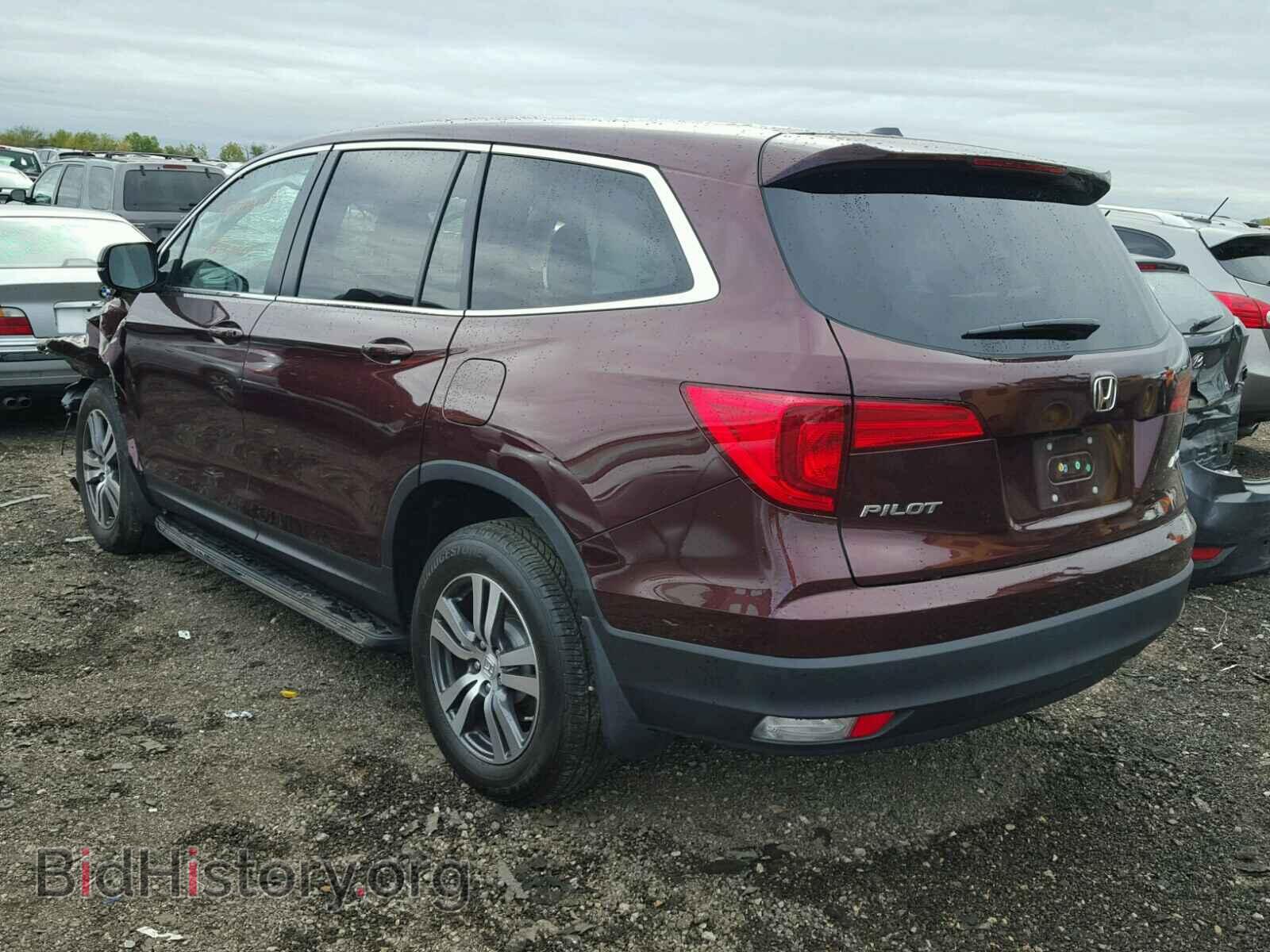 2016 HONDA PILOT - VIN: 5FNYF6H53GB111142 - Фото 3