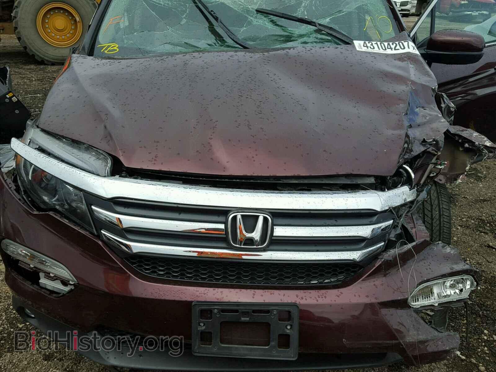 2016 HONDA PILOT - VIN: 5FNYF6H53GB111142 - Фото 7
