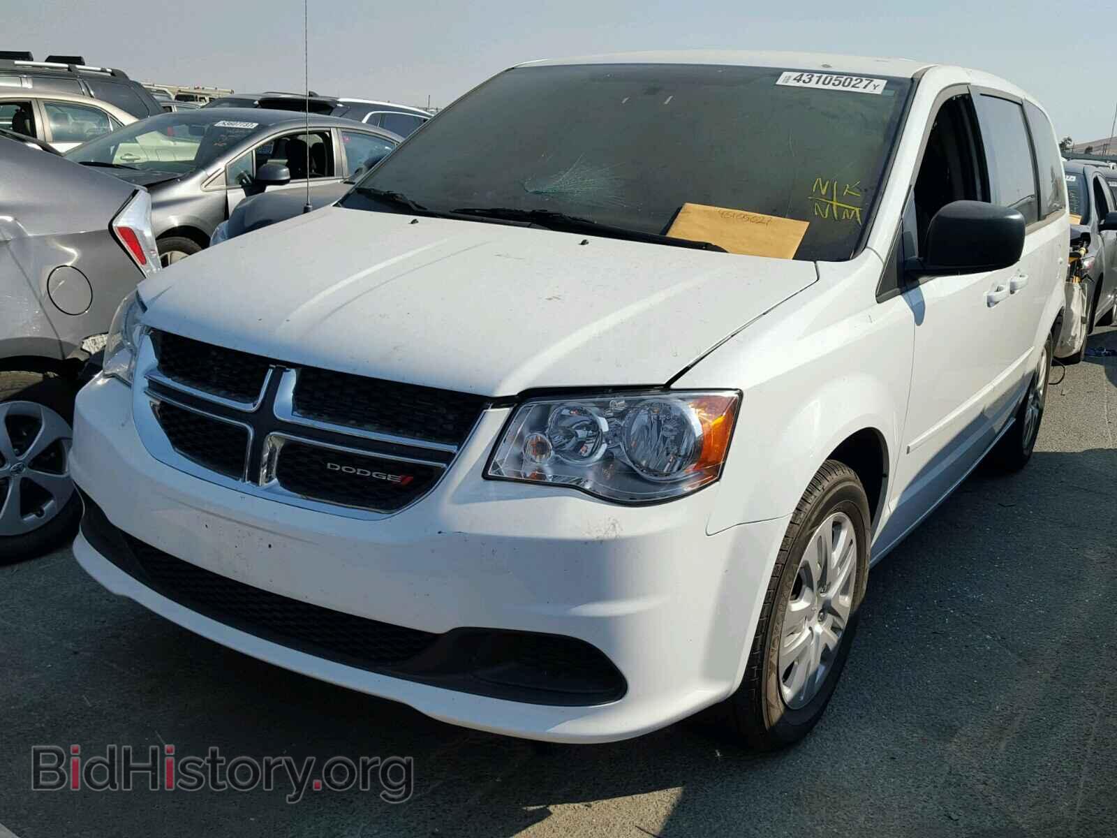 2017 DODGE CARAVAN - VIN: 2C4RDGBG6HR585828 - Фото 2