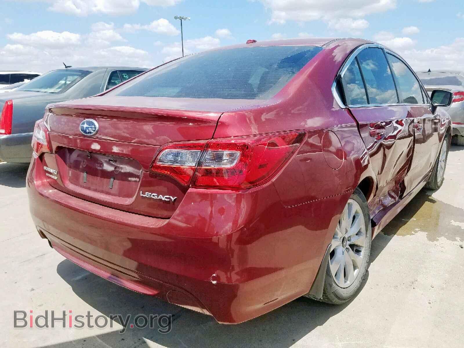 2015 SUBARU LEGACY - VIN: 4S3BNBC63F3029005 - Фото 4