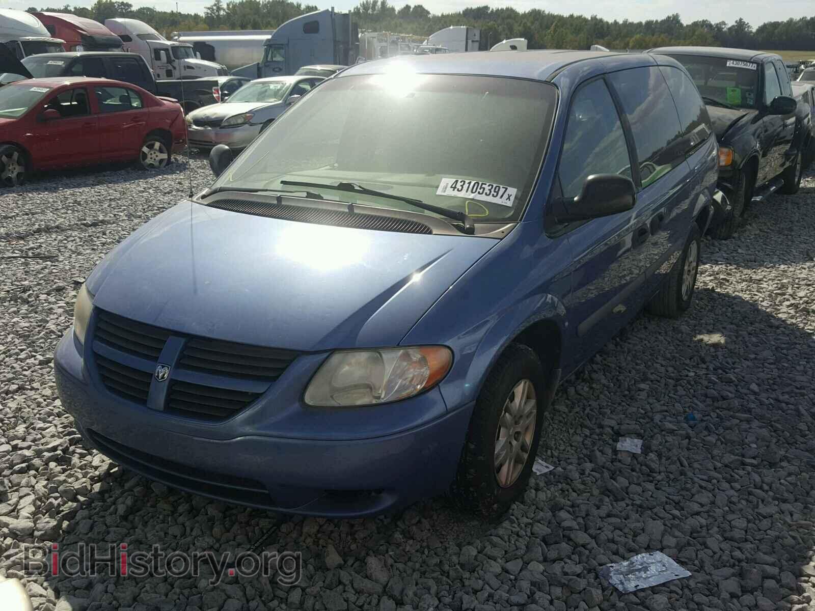 2007 DODGE CARAVAN - VIN: 1D4GP24R77B159064 - Фото 2