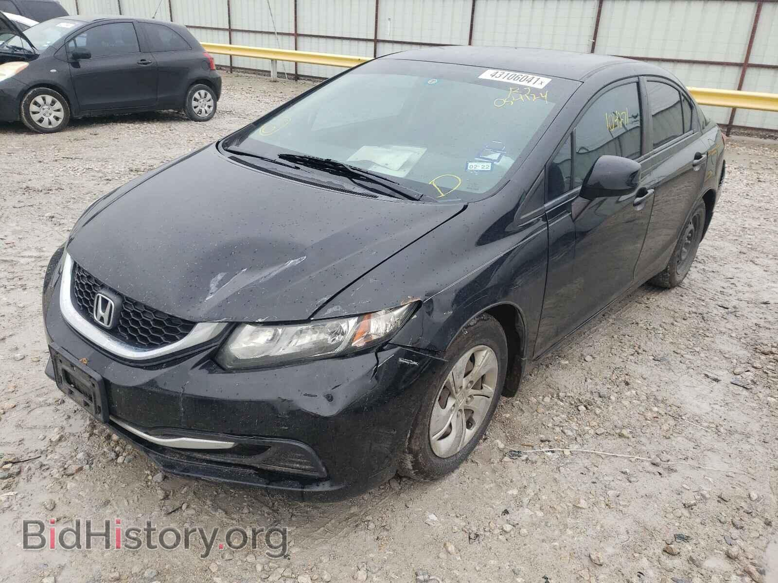 2013 HONDA CIVIC - VIN: 19XFB2F50DE054124 - Фото 2