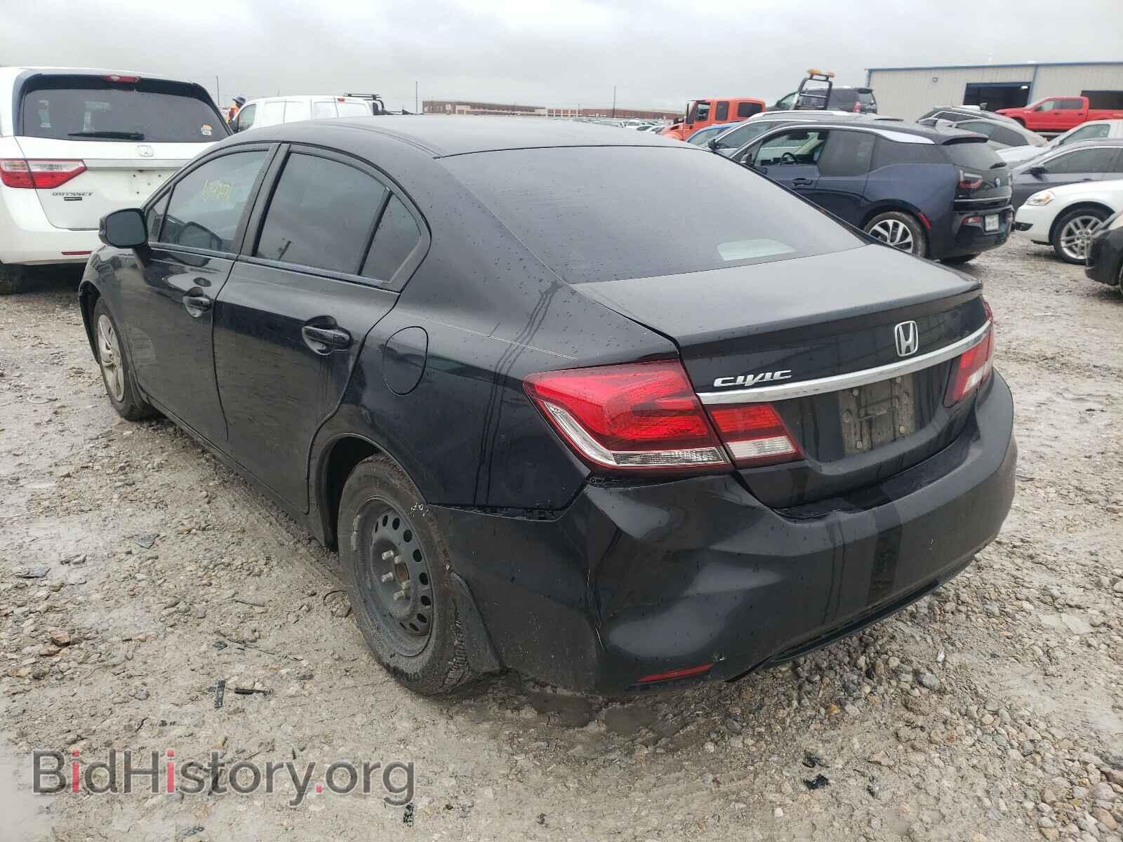 2013 HONDA CIVIC - VIN: 19XFB2F50DE054124 - Фото 3