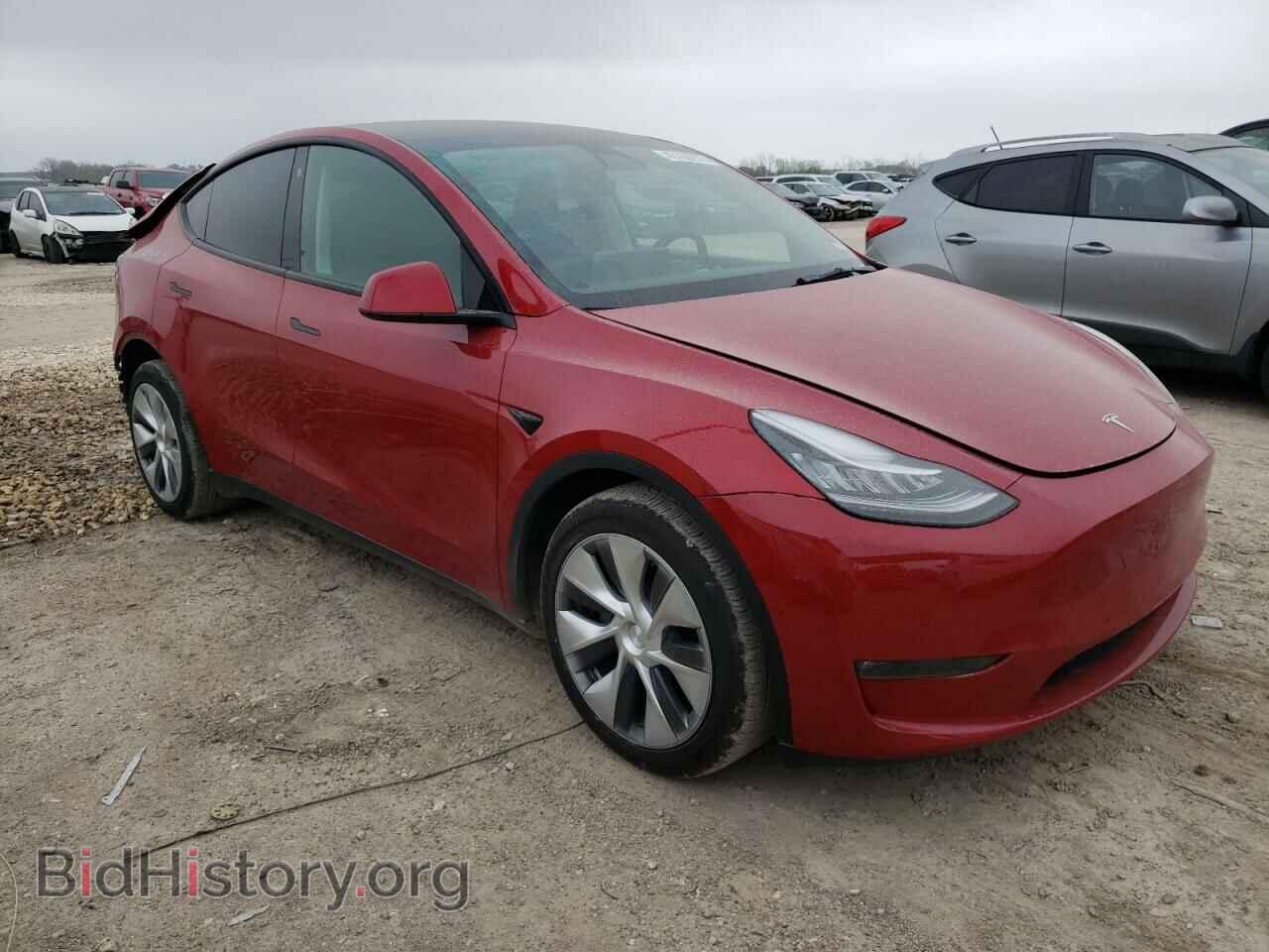 2021 TESLA MODEL Y - VIN: 5YJYGDEE5MF204648 - Фото 4