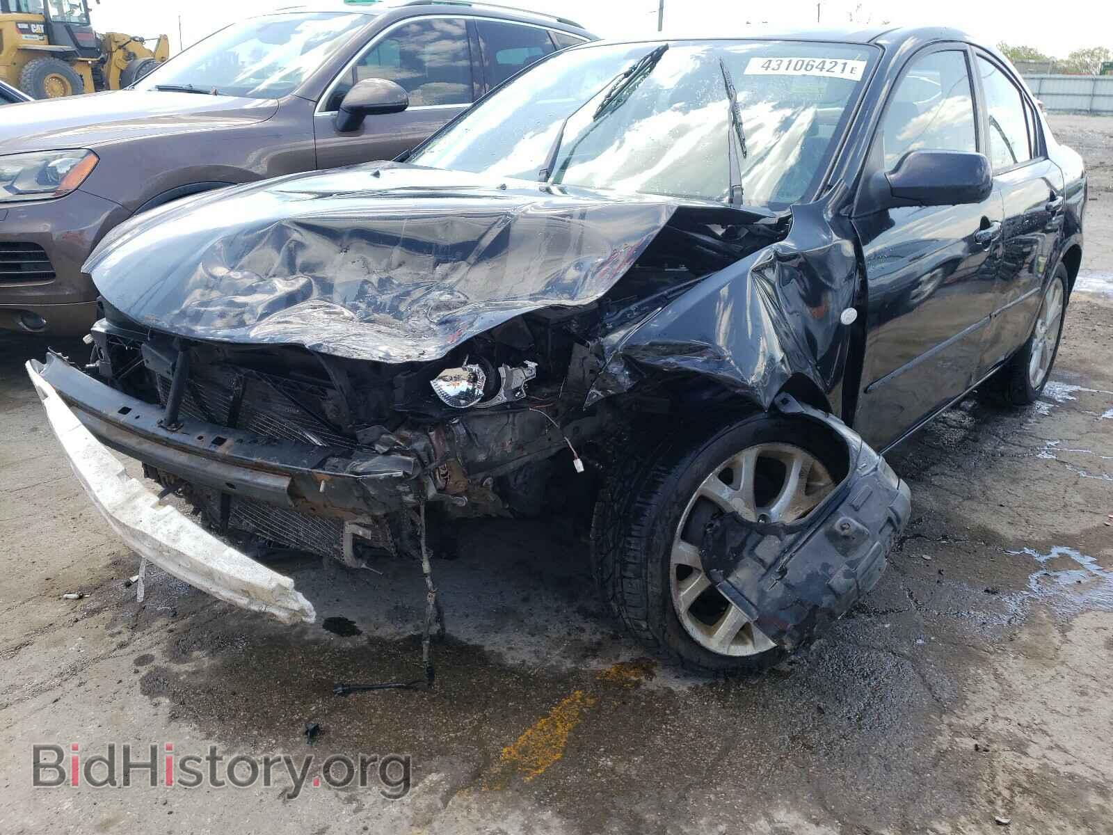 2008 MAZDA 3 - VIN: JM1BK32F181145947 - Фото 2