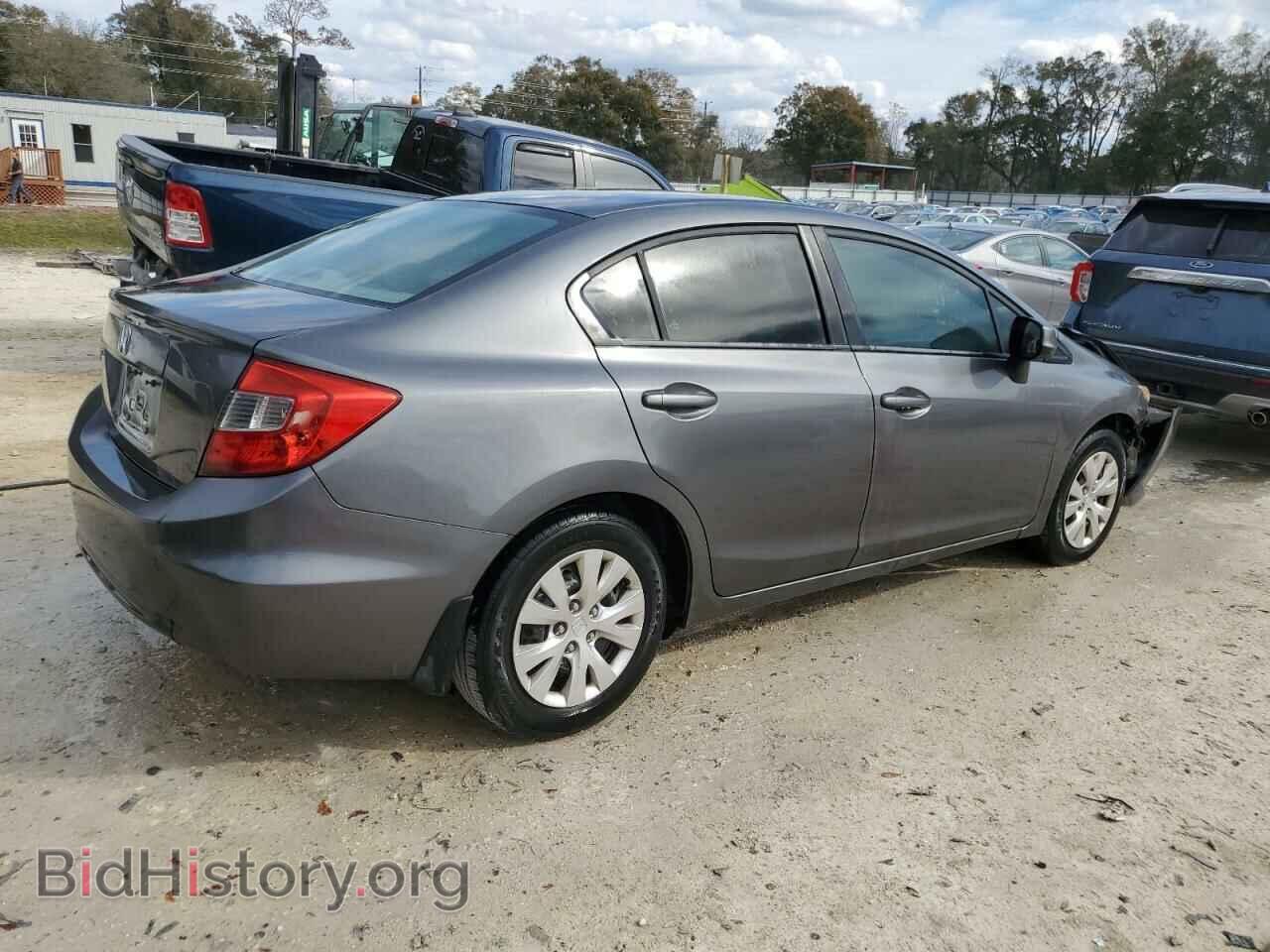 2012 HONDA CIVIC - VIN: 19XFB2F53CE008317 - Фото 3