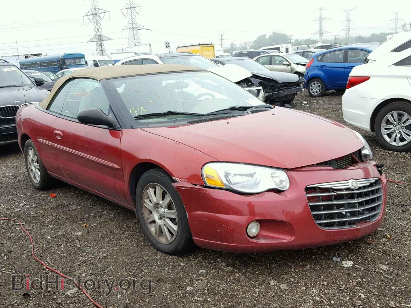 Photo 1C3EL75R74N141660 - CHRYSLER SEBRING 2004