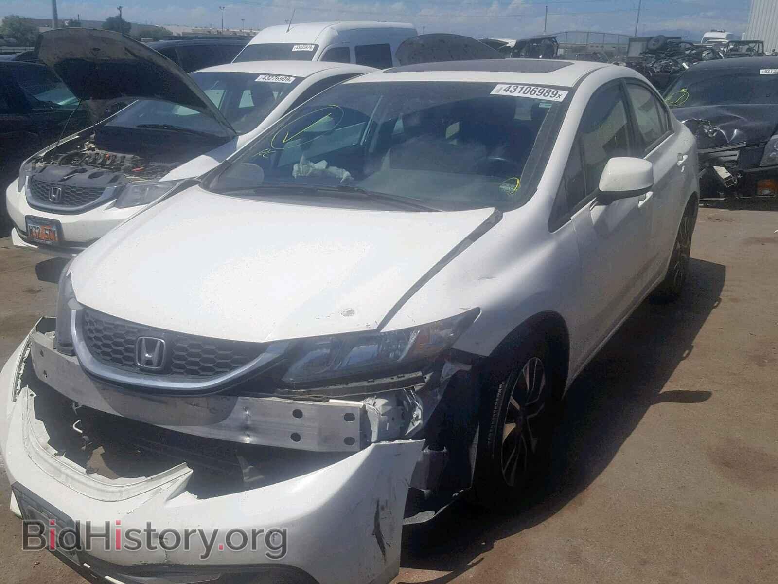 2013 HONDA CIVIC - VIN: 2HGFB2F84DH542279 - Фото 2