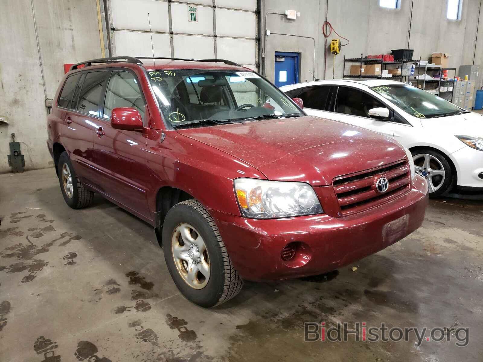 Photo JTEGD21A060143170 - TOYOTA HIGHLANDER 2006