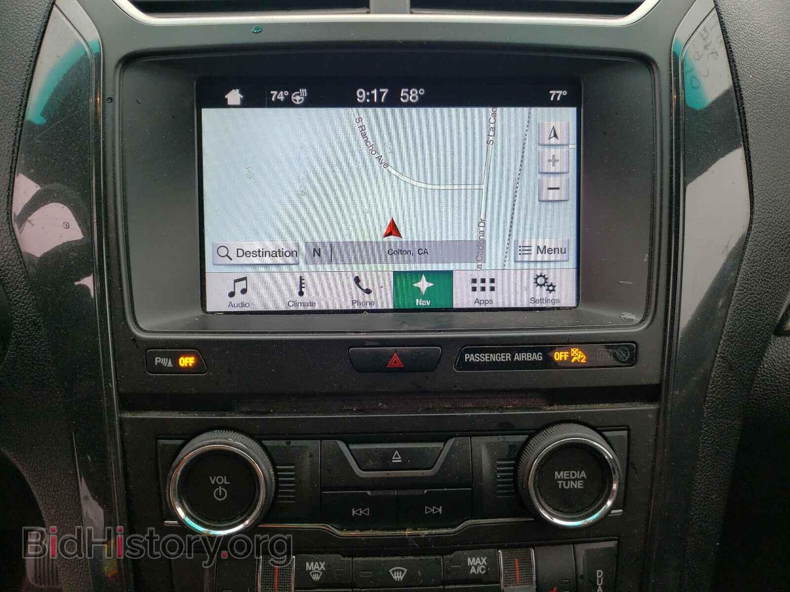 2017 FORD EXPLORER - VIN: 1FM5K7D8XHGB15339 - Фото 9