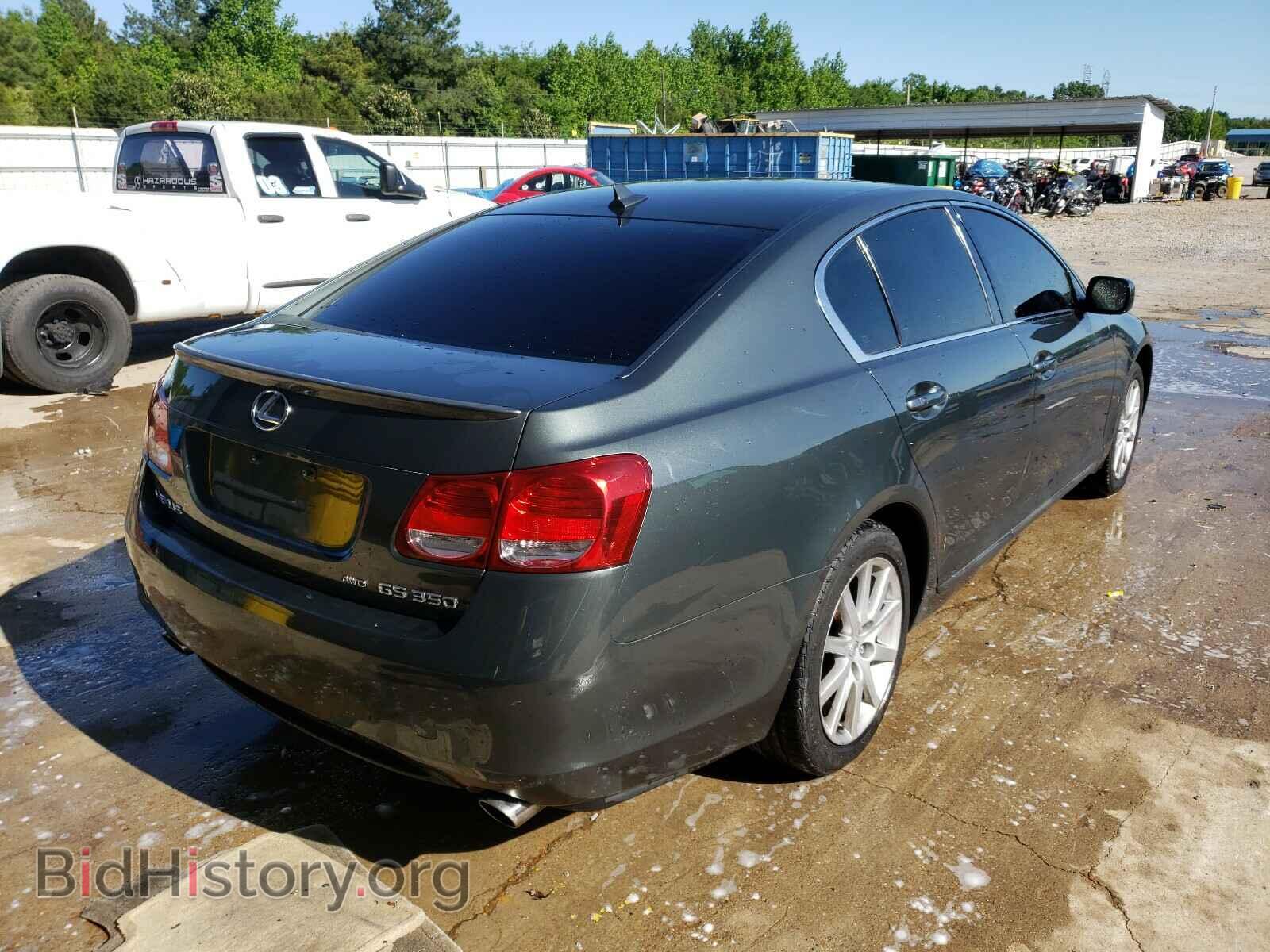 2007 LEXUS GS350 - VIN: JTHCE96S270004152 - Фото 4
