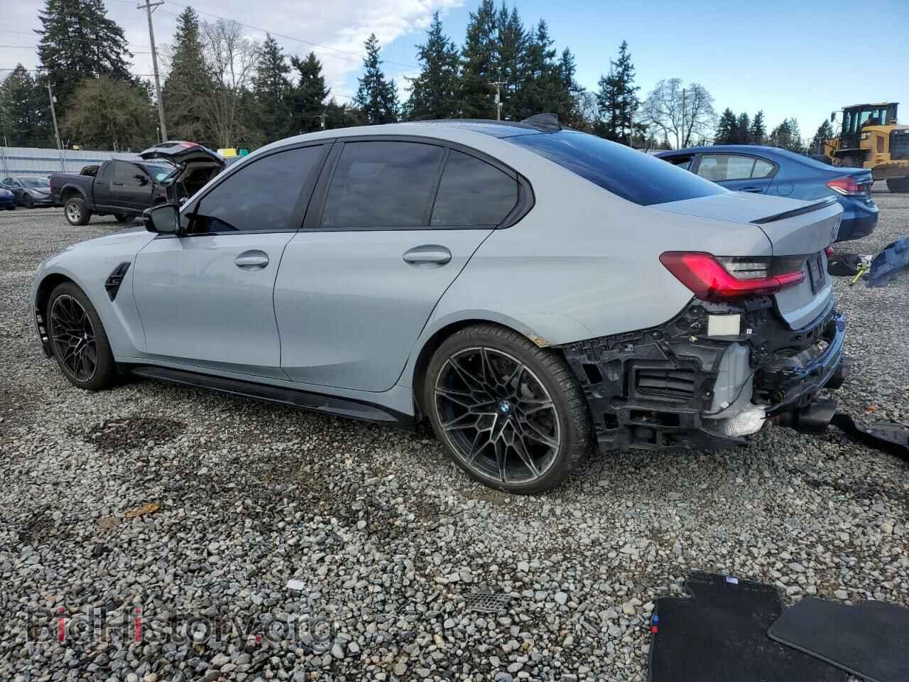 2022 BMW M3 - VIN: WBS43AY02NFL74349 - Фото 2