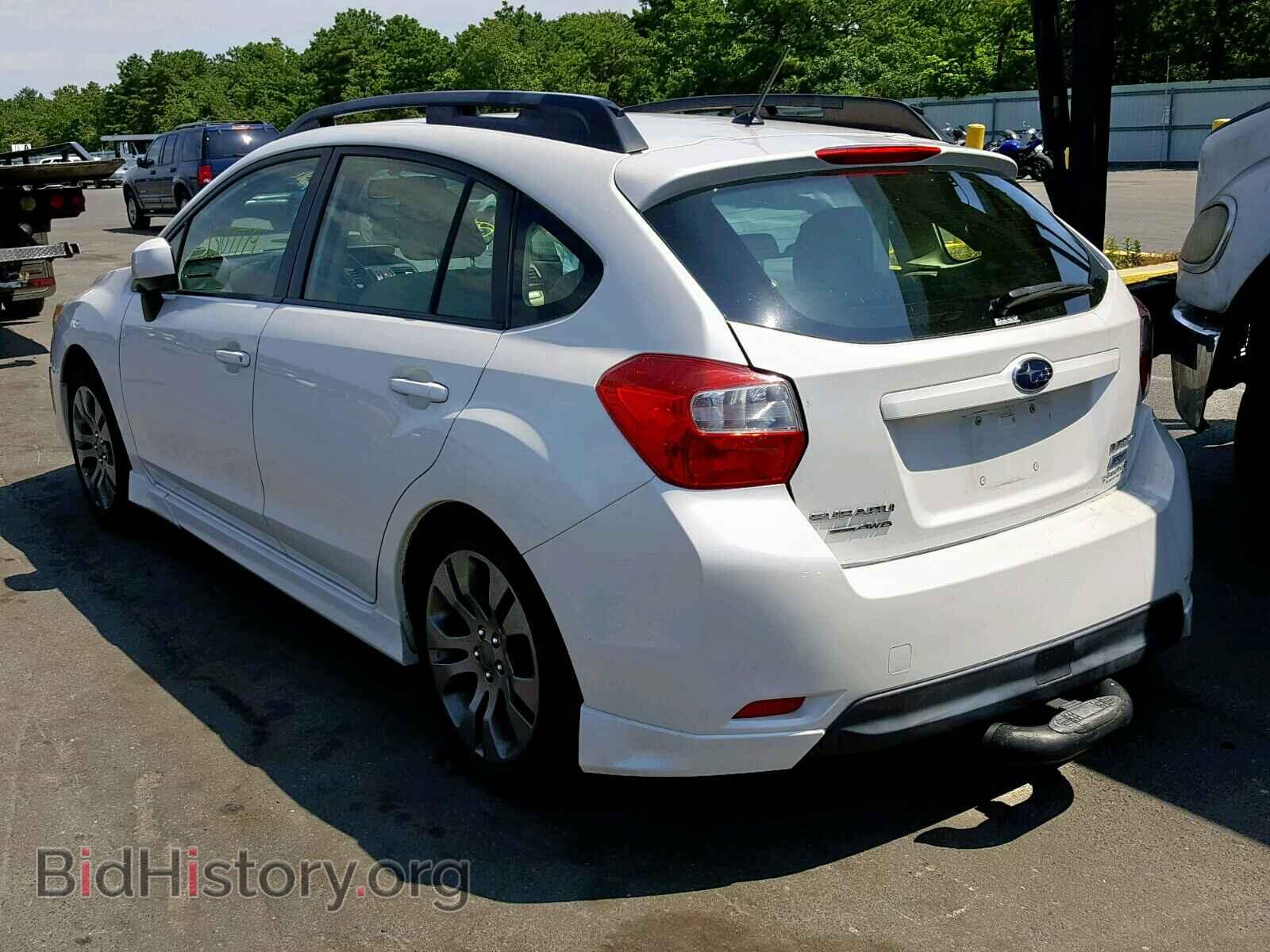 2013 SUBARU IMPREZA - VIN: JF1GPAL65D2814399 - Фото 3