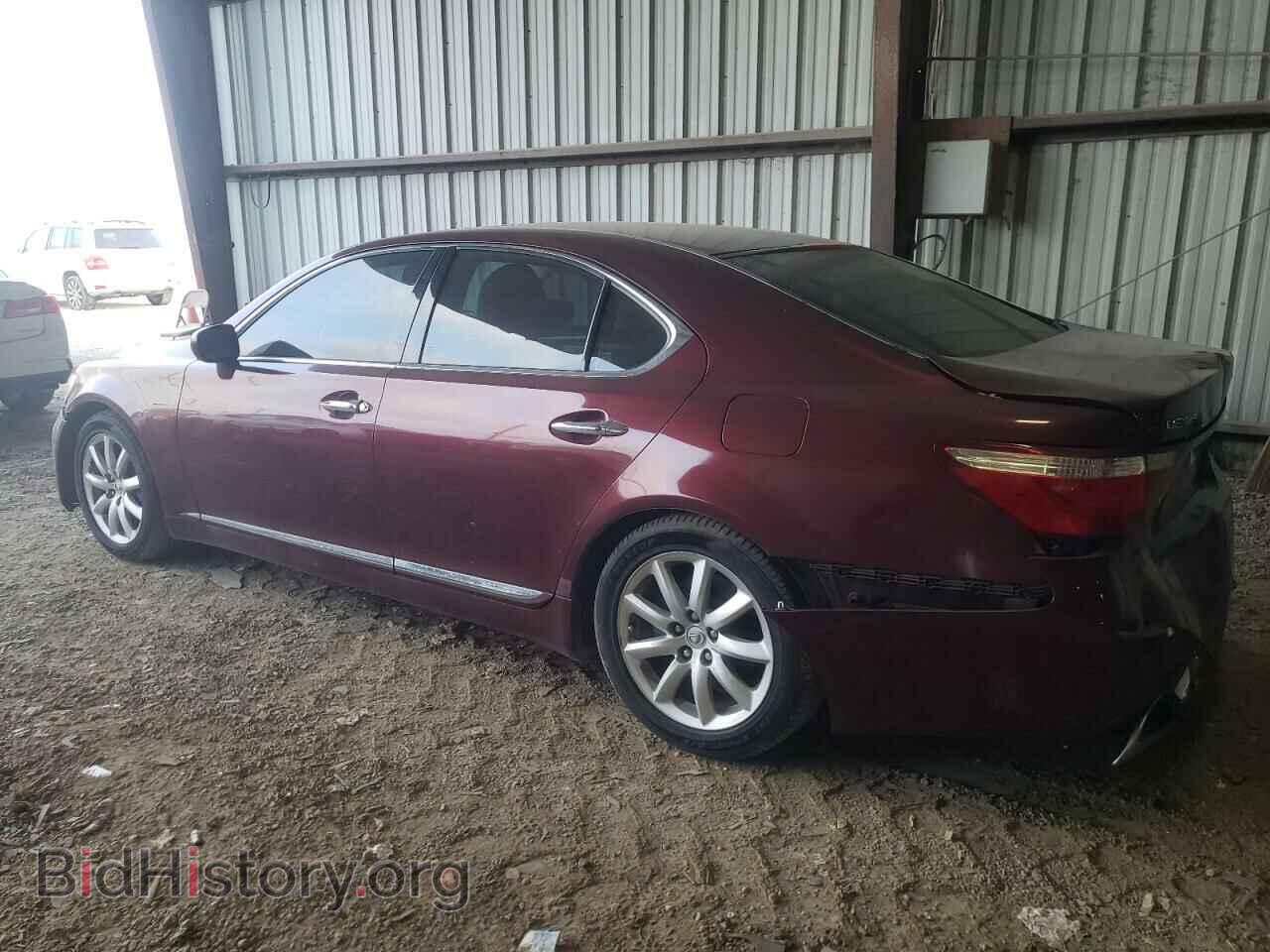 2007 LEXUS LS460 - VIN: JTHBL46F875036422 - Фото 2