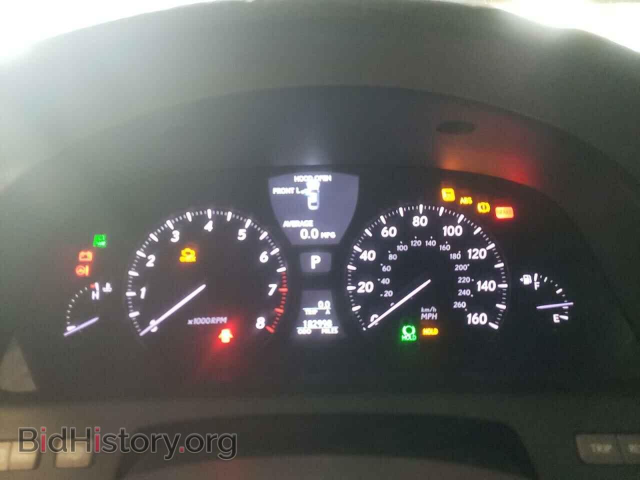 2007 LEXUS LS460 - VIN: JTHBL46F875036422 - Фото 9