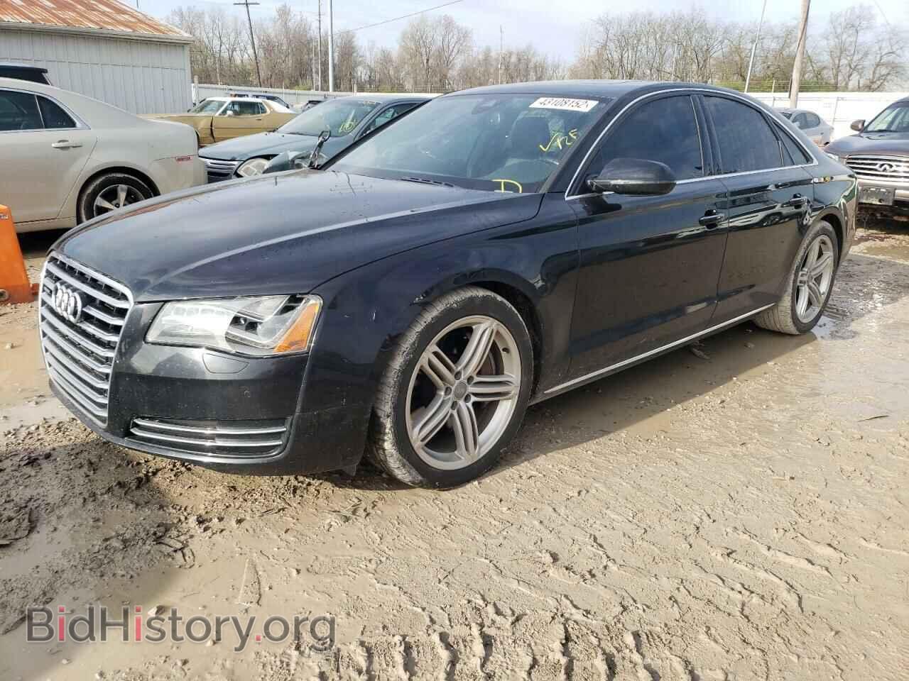 2012 AUDI A8 - VIN: WAUAVAFD0CN028343 - Фото 2