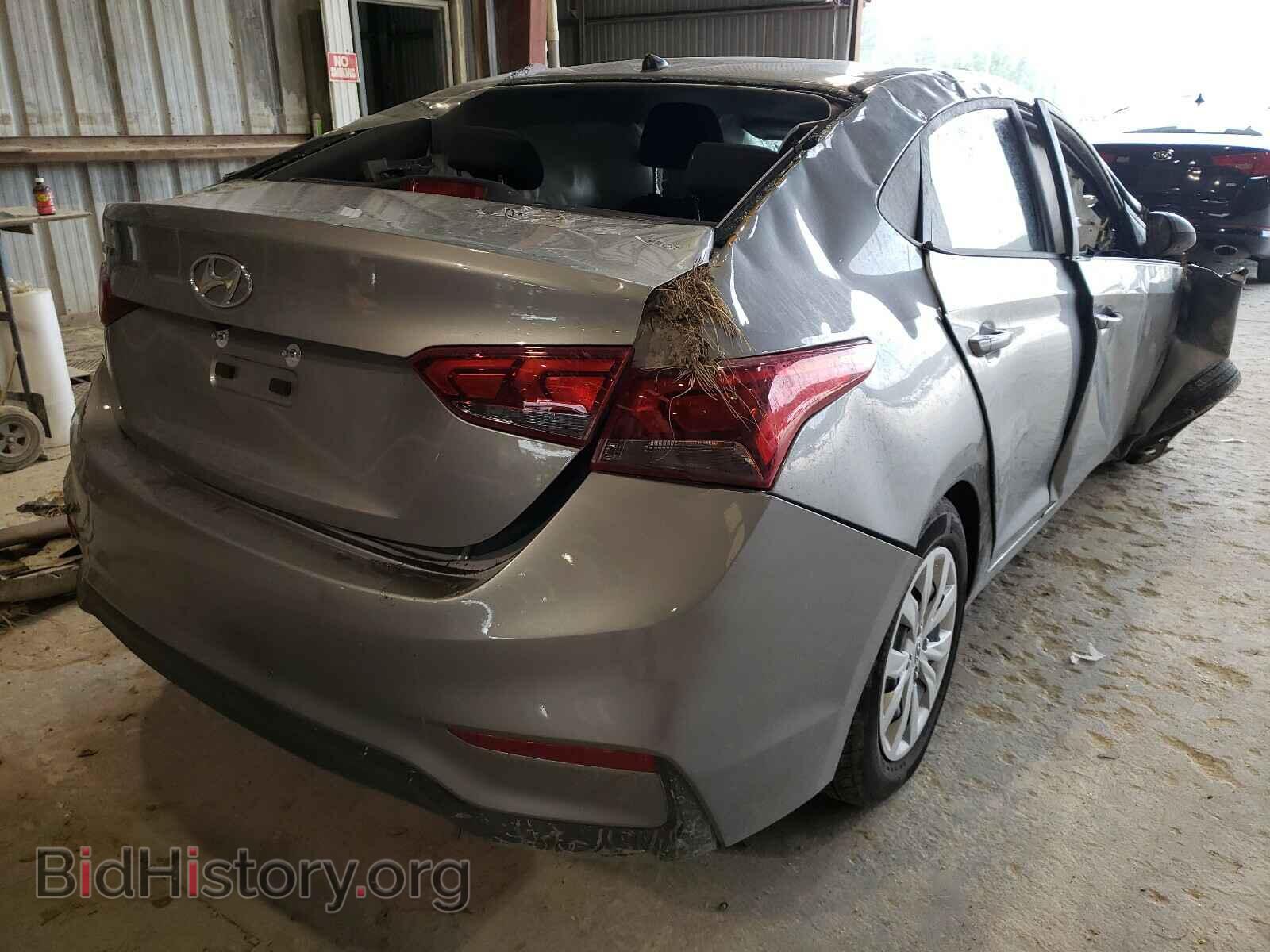 2021 HYUNDAI ACCENT - VIN: 3KPC24A66ME133182 - Фото 4