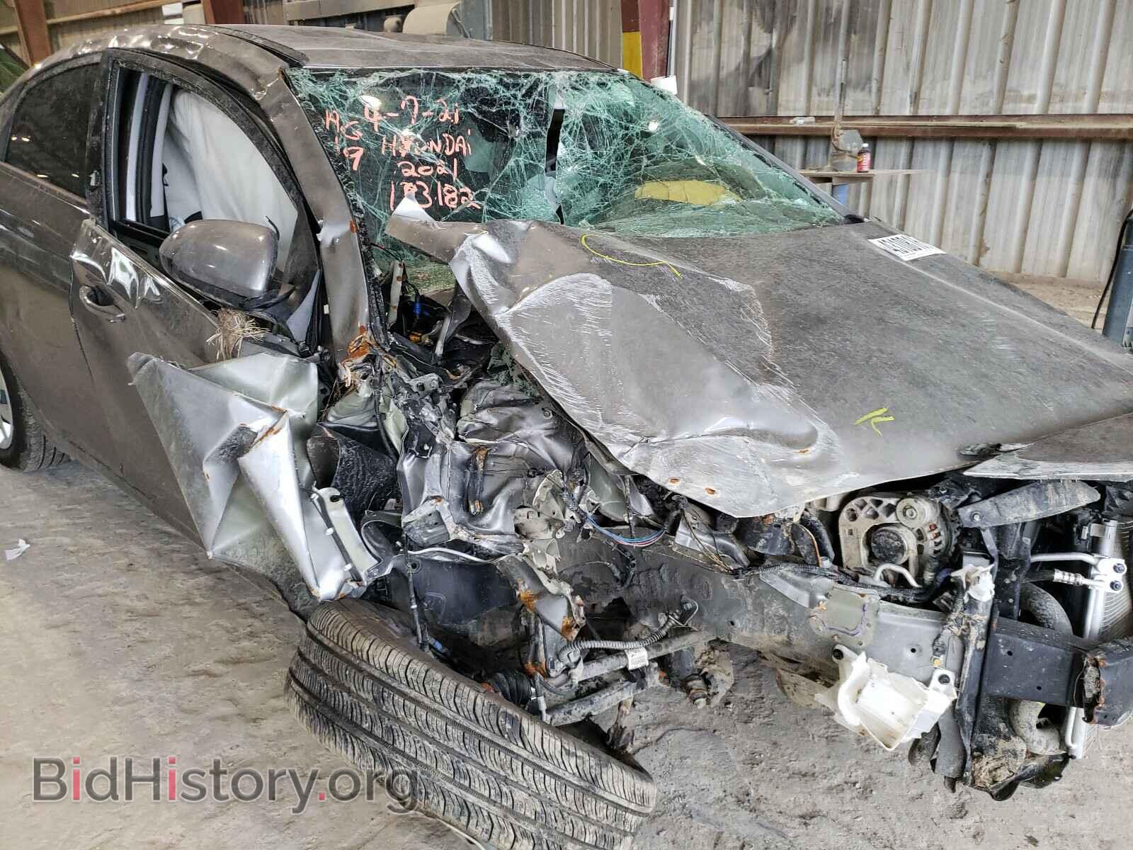 2021 HYUNDAI ACCENT - VIN: 3KPC24A66ME133182 - Фото 9