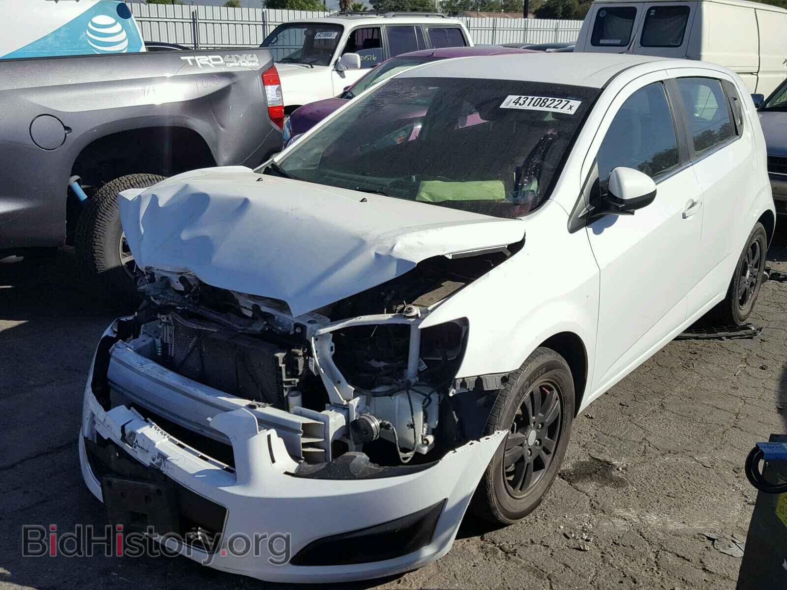2014 CHEVROLET SONIC - VIN: 1G1JC6SGXE4112015 - Фото 2