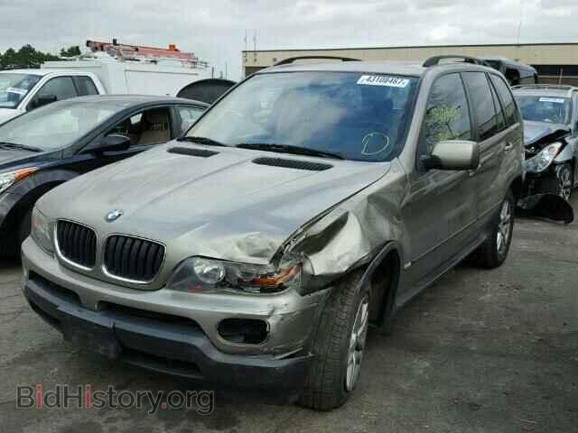 2005 BMW X5 - VIN: 5UXFA13585LY09349 - Фото 2