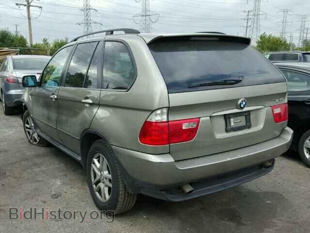 2005 BMW X5 - VIN: 5UXFA13585LY09349 - Фото 3