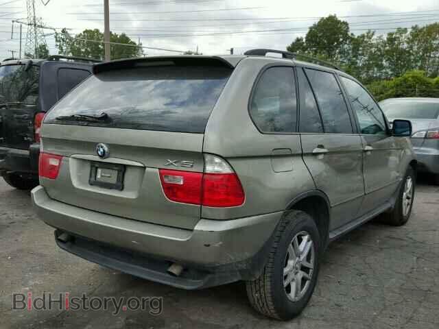 2005 BMW X5 - VIN: 5UXFA13585LY09349 - Фото 4