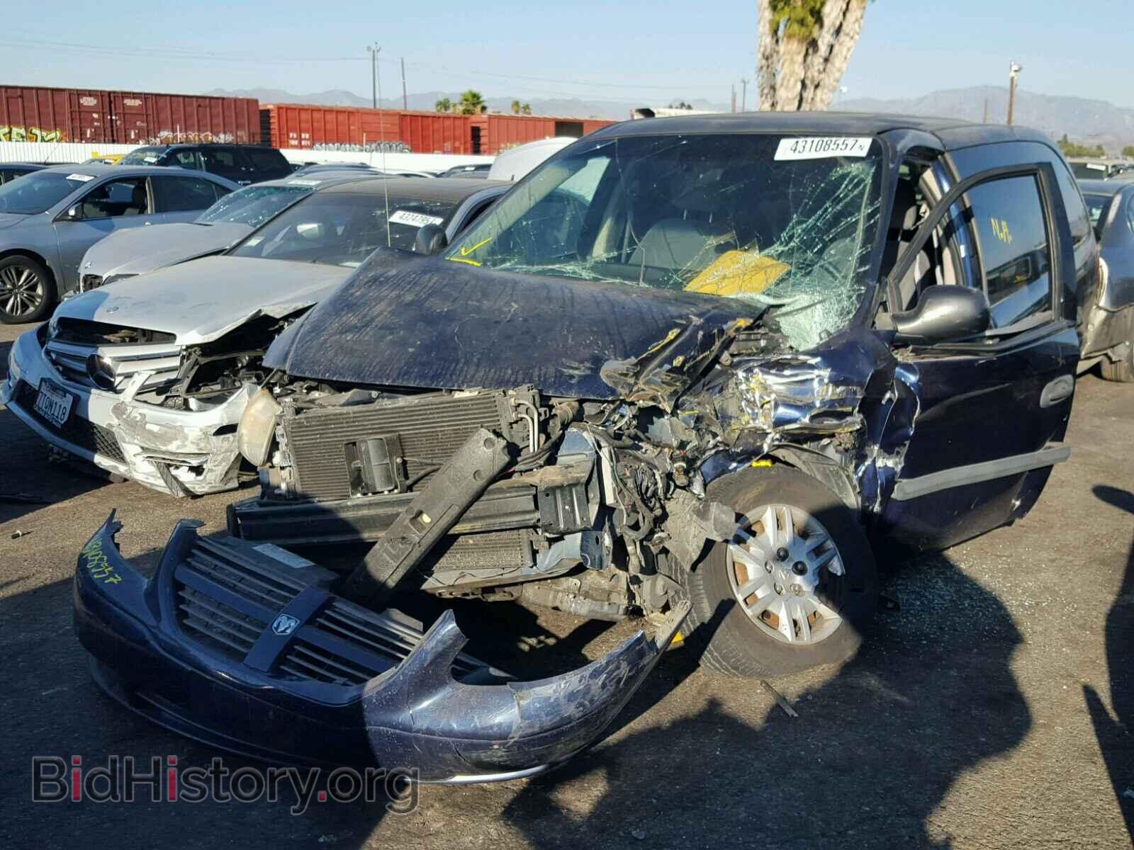 2005 DODGE CARAVAN - VIN: 1D4GP24R95B427478 - Фото 2