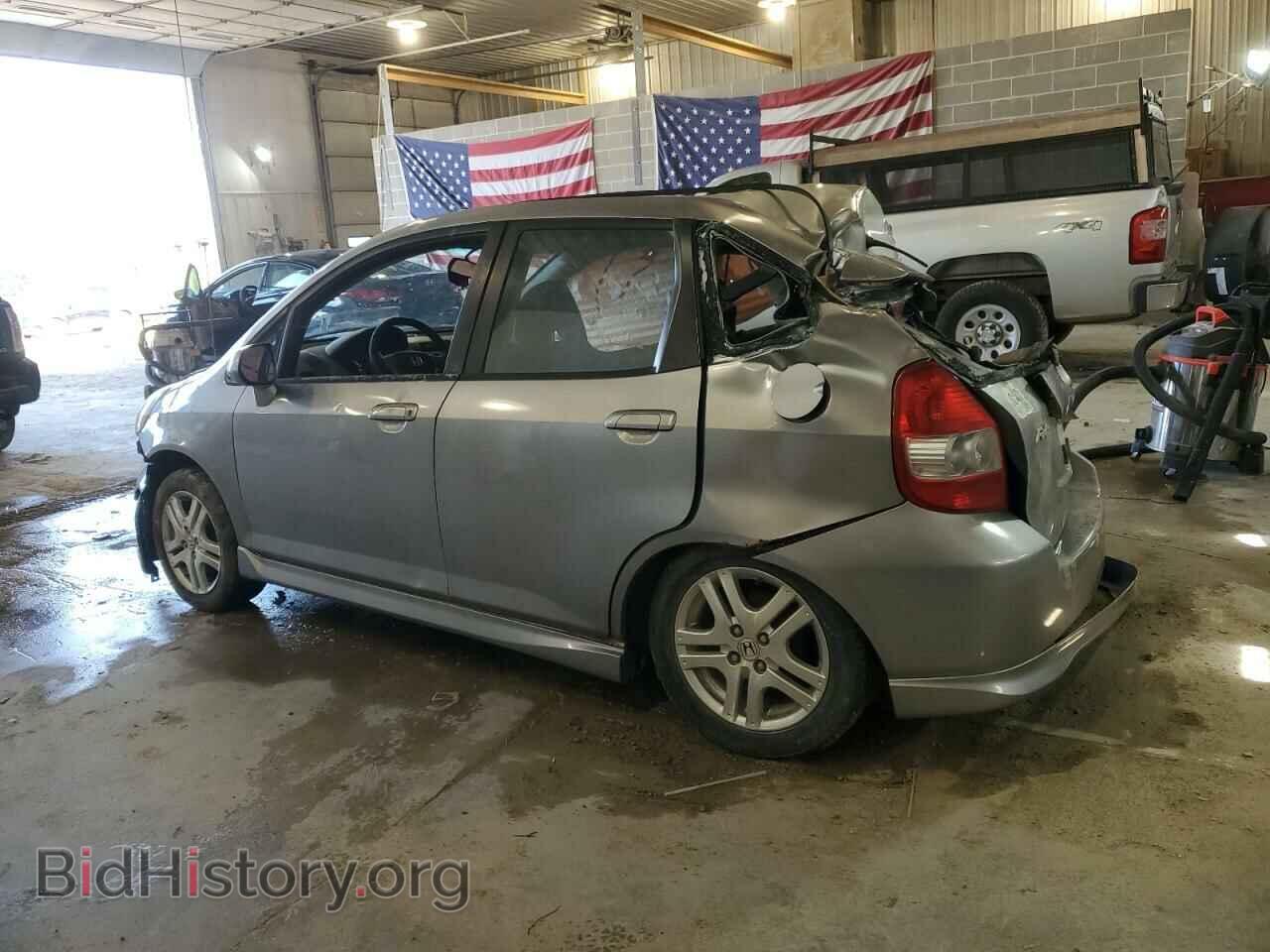 2007 HONDA FIT - VIN: JHMGD38667S047432 - Фото 2