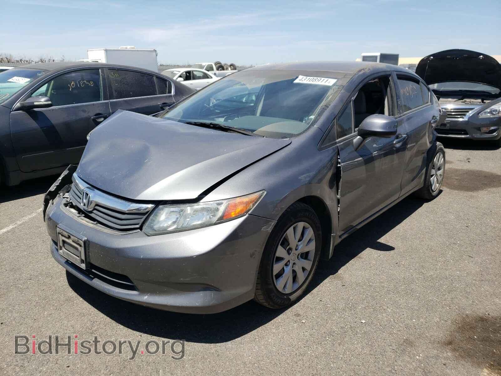 2012 HONDA CIVIC - VIN: 19XFB2F52CE344928 - Фото 2