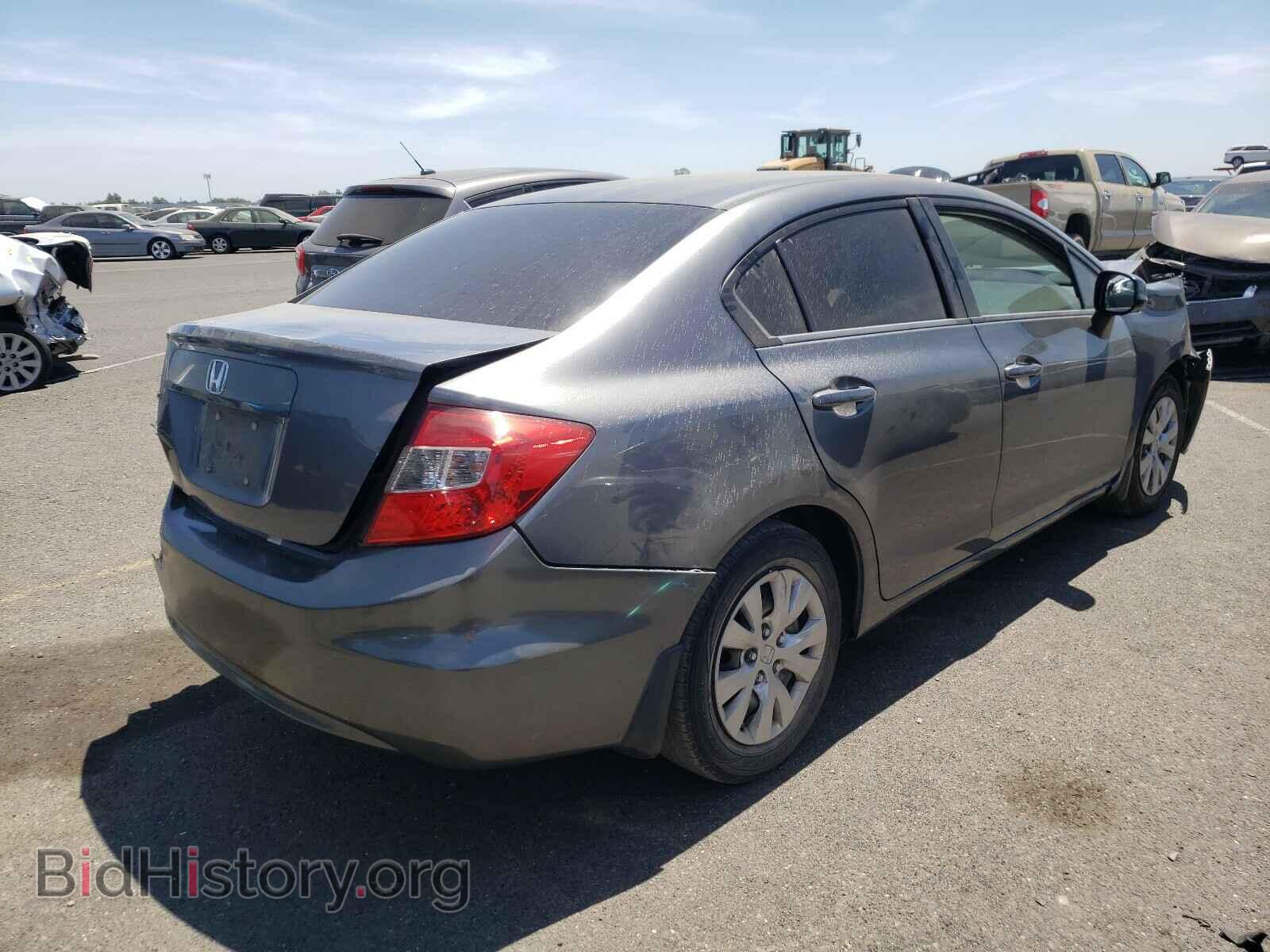 2012 HONDA CIVIC - VIN: 19XFB2F52CE344928 - Фото 4