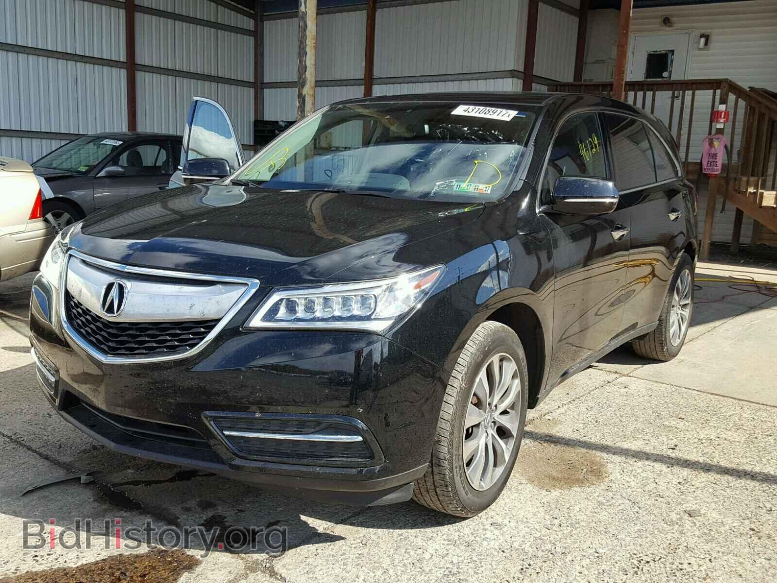 Фотография 5FRYD3H46EB005159 - ACURA MDX 2014