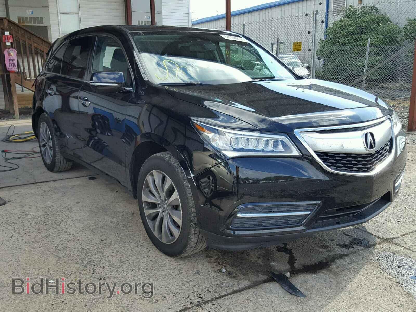 2014 ACURA MDX - VIN: 5FRYD3H46EB005159 - Фото 2