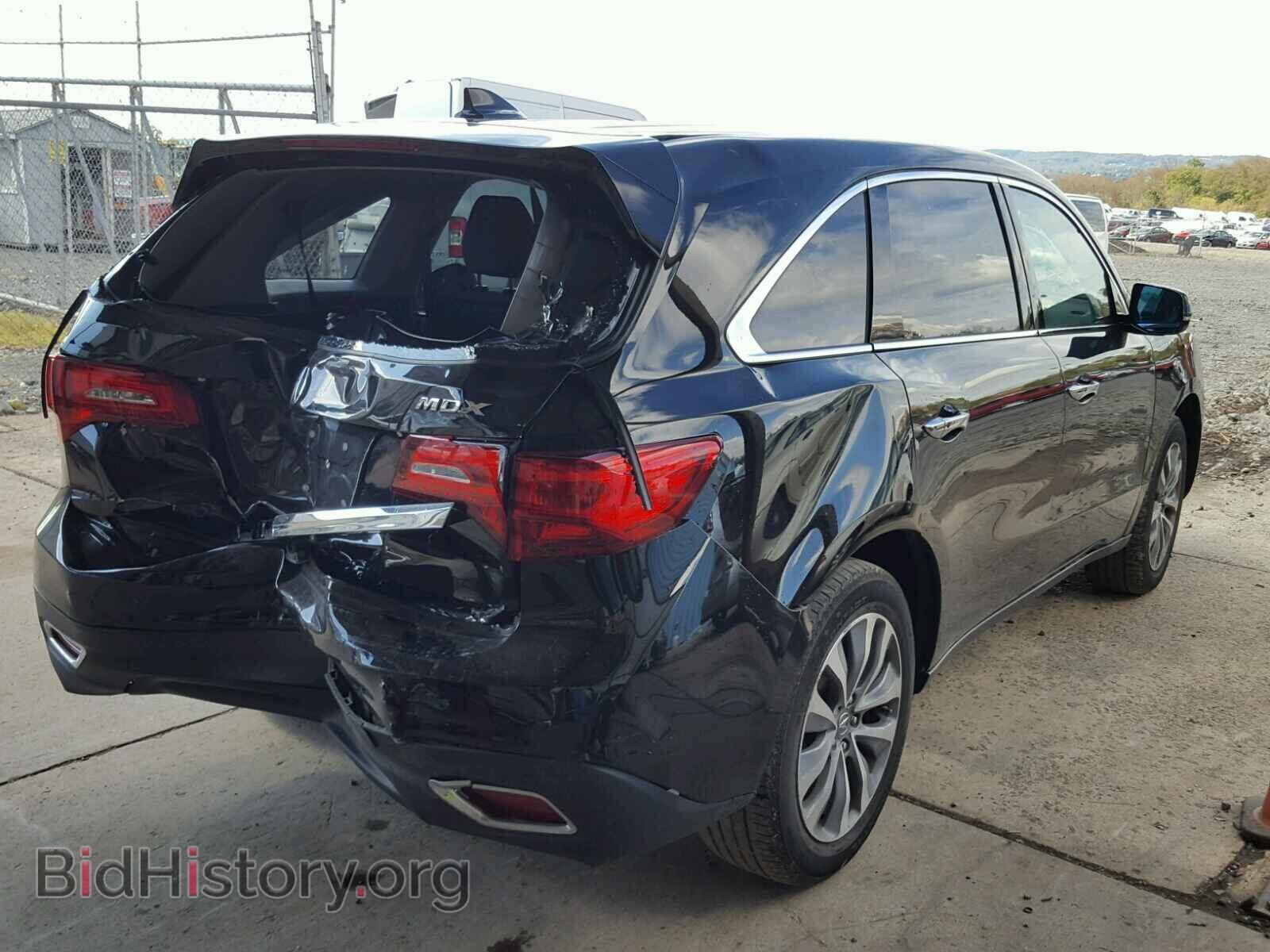 2014 ACURA MDX - VIN: 5FRYD3H46EB005159 - Фото 4