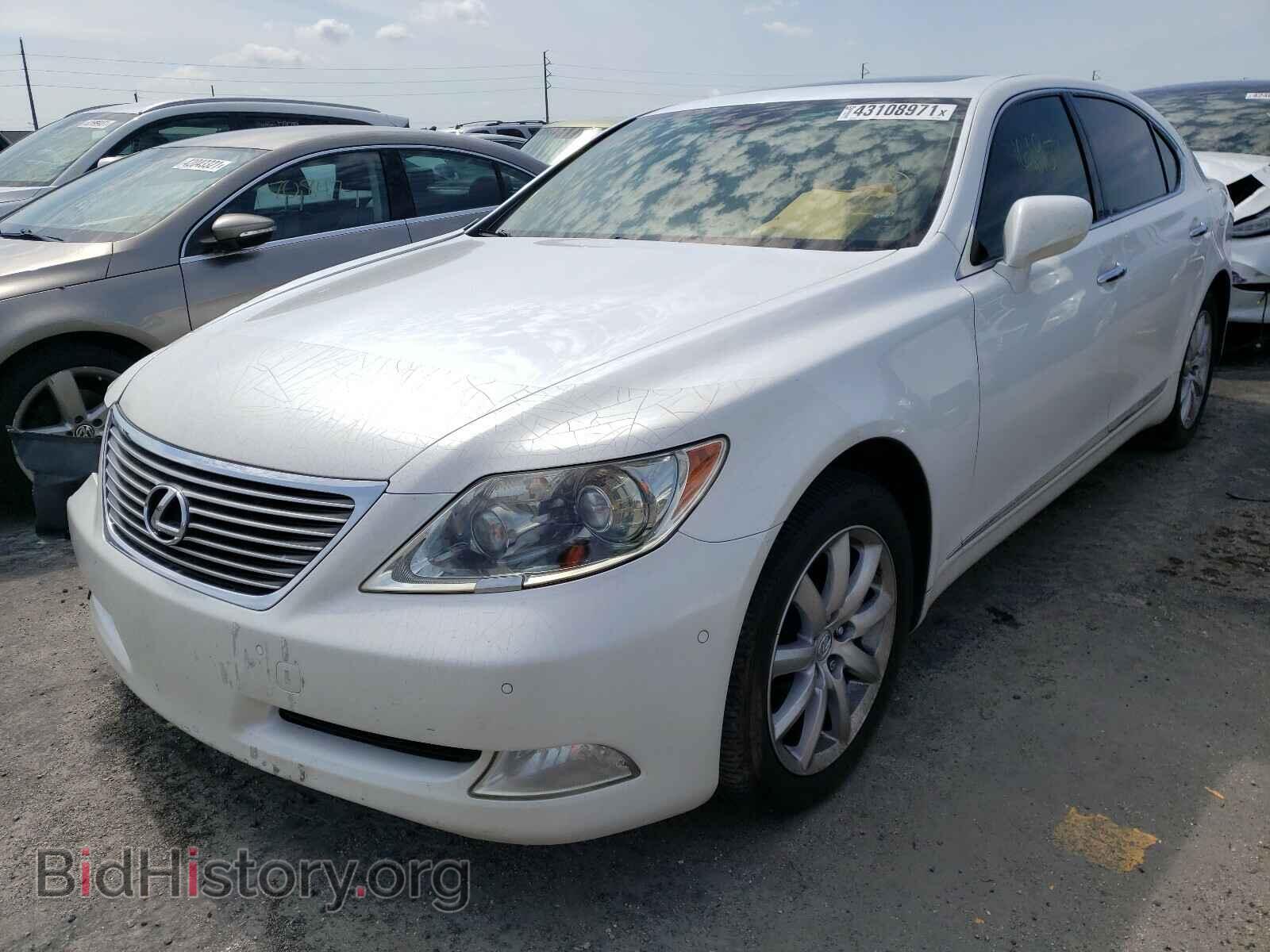 2007 LEXUS LS460 - VIN: JTHGL46F775008908 - Фото 2
