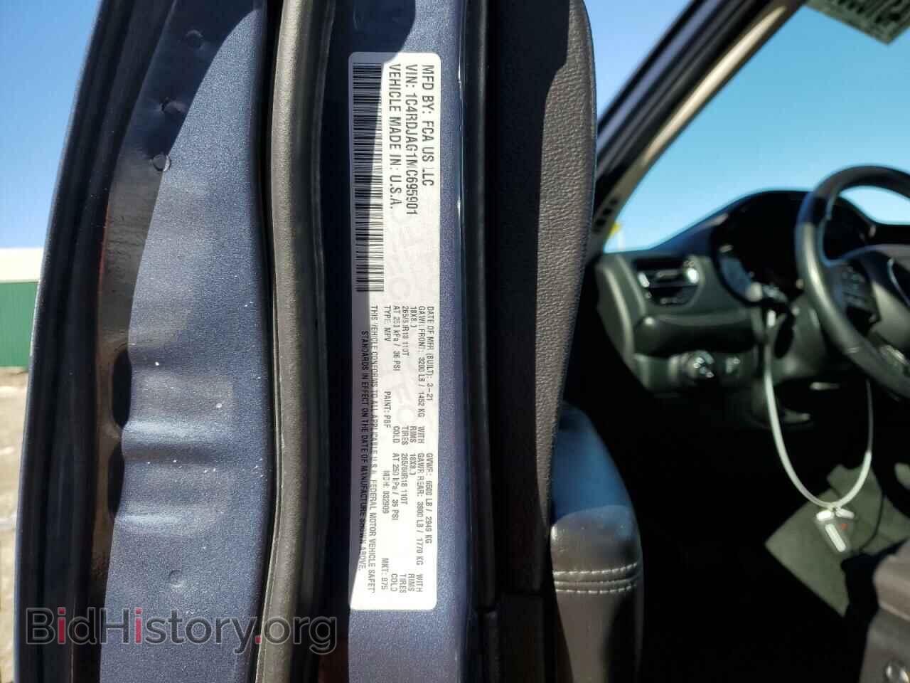 2021 DODGE DURANGO - VIN: 1C4RDJAG1MC695901 - Фото 12