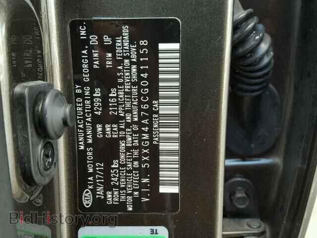 2012 KIA OPTIMA - VIN: 5XXGM4A76CG041158 - Photo 10