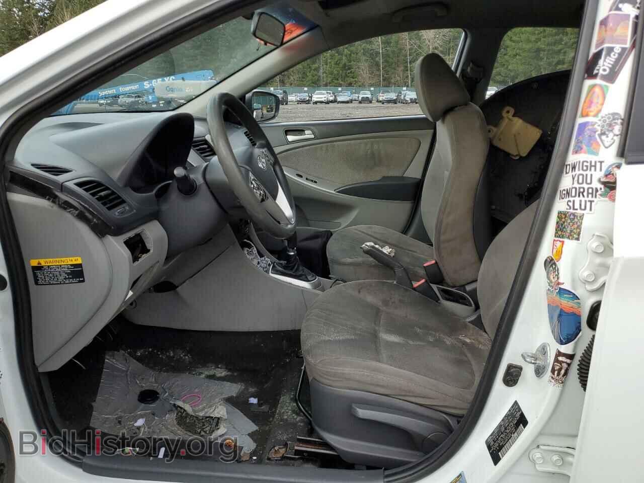 2013 HYUNDAI ACCENT - VIN: KMHCT5AEXDU104811 - Фото 7