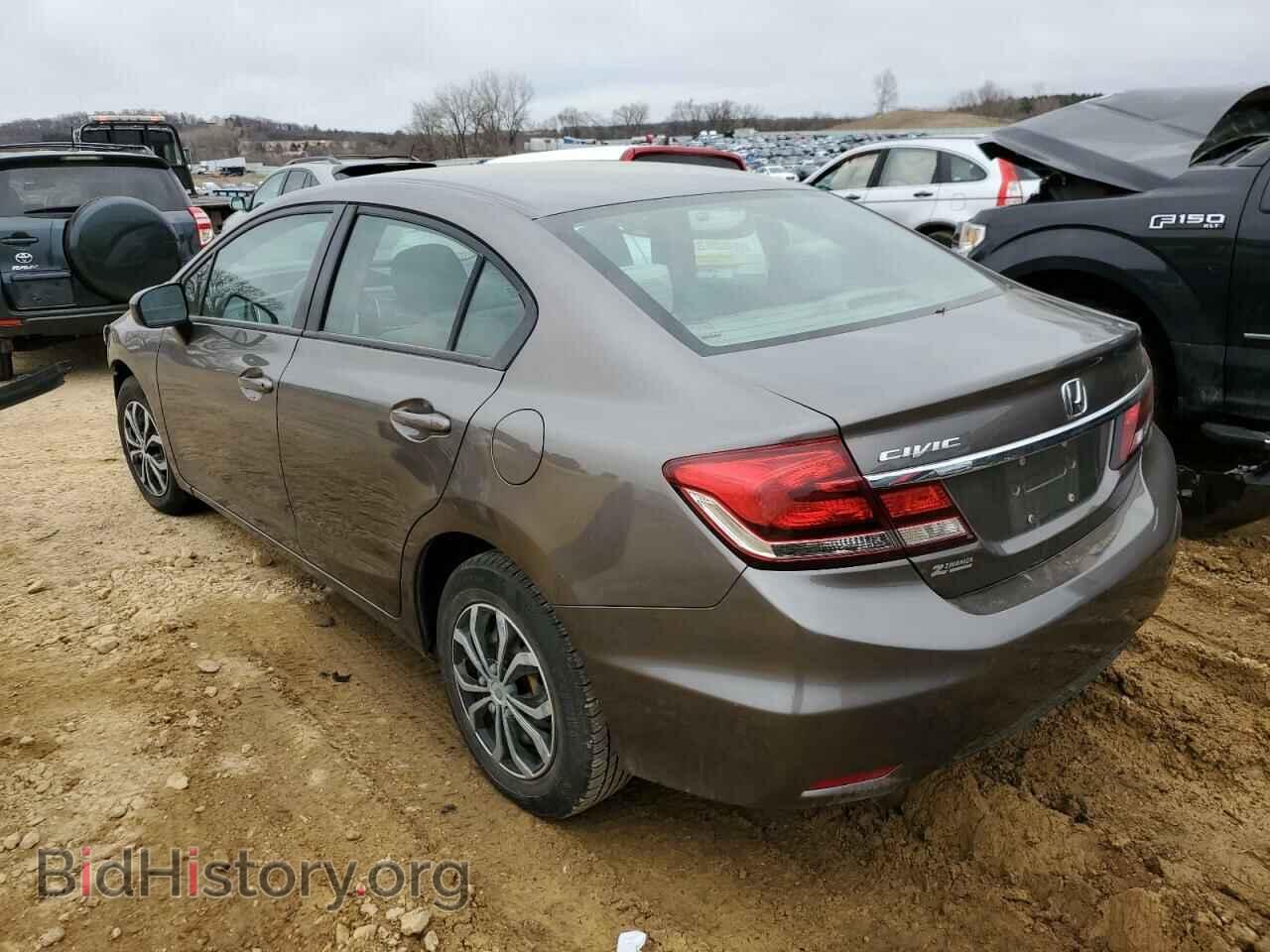2015 HONDA CIVIC - VIN: 19XFB2F59FE021240 - Фото 2