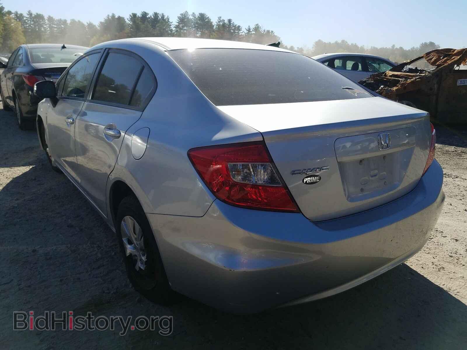 2012 HONDA CIVIC - VIN: 2HGFB2F59CH558868 - Фото 3