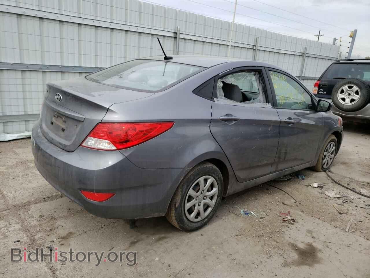 2014 HYUNDAI ACCENT - VIN: KMHCT4AE6EU692203 - Фото 3
