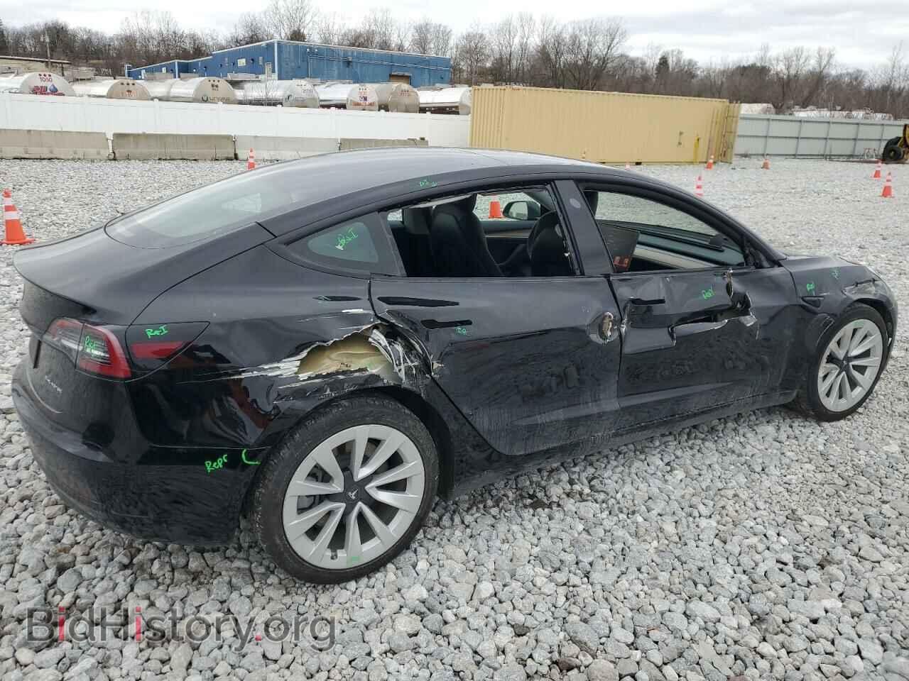 2022 TESLA MODEL 3 - VIN: 5YJ3E1EB7NF287666 - Фото 3