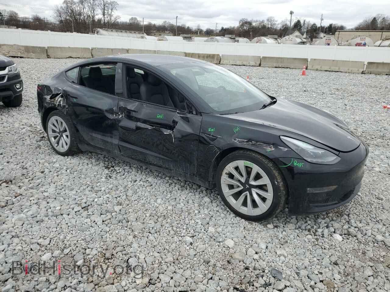2022 TESLA MODEL 3 - VIN: 5YJ3E1EB7NF287666 - Фото 4