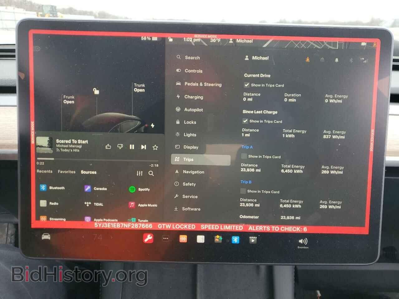2022 TESLA MODEL 3 - VIN: 5YJ3E1EB7NF287666 - Фото 9